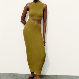 Zara Maxi Cut Out Dress
